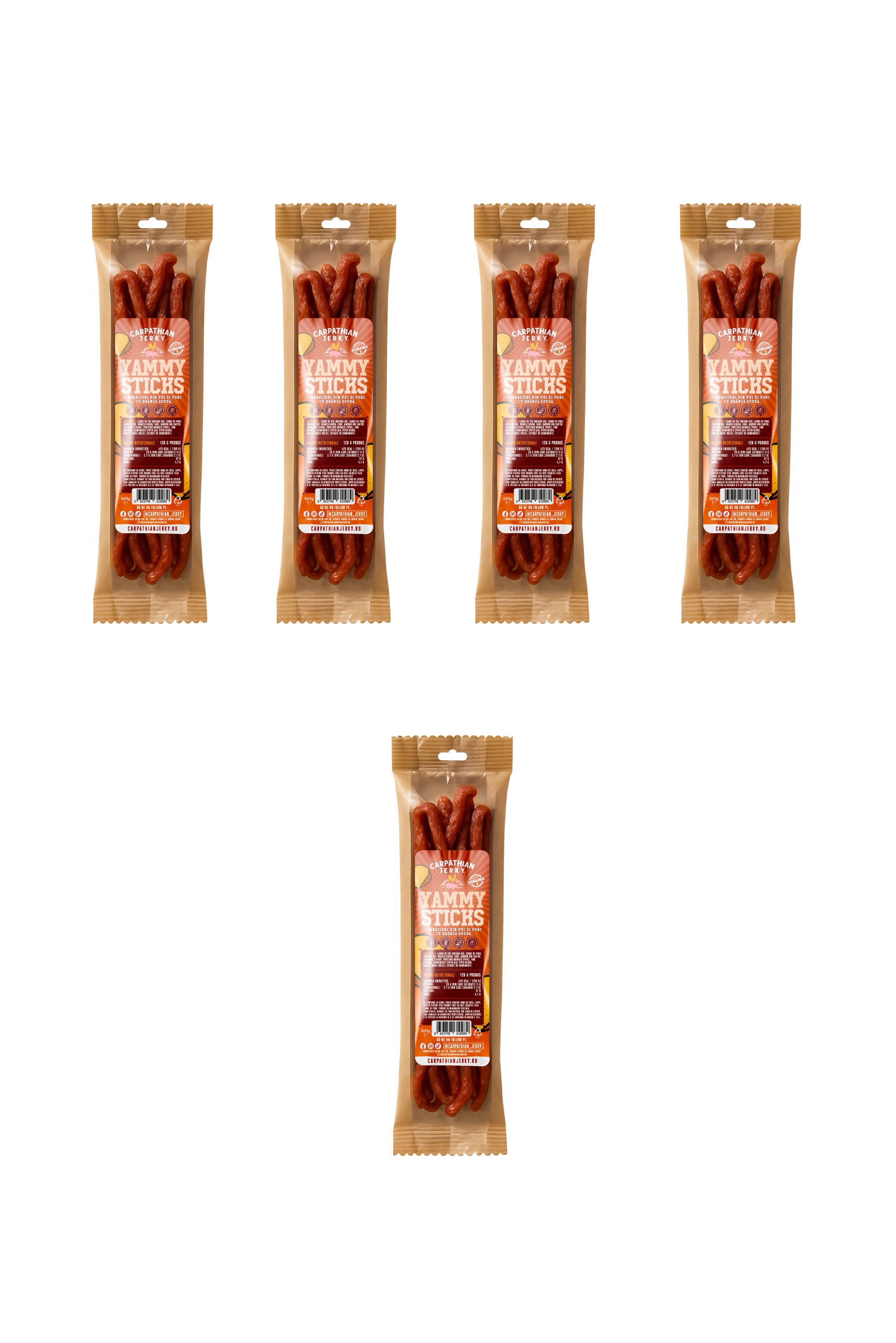 Carpathian Jerky Yammy Sticks