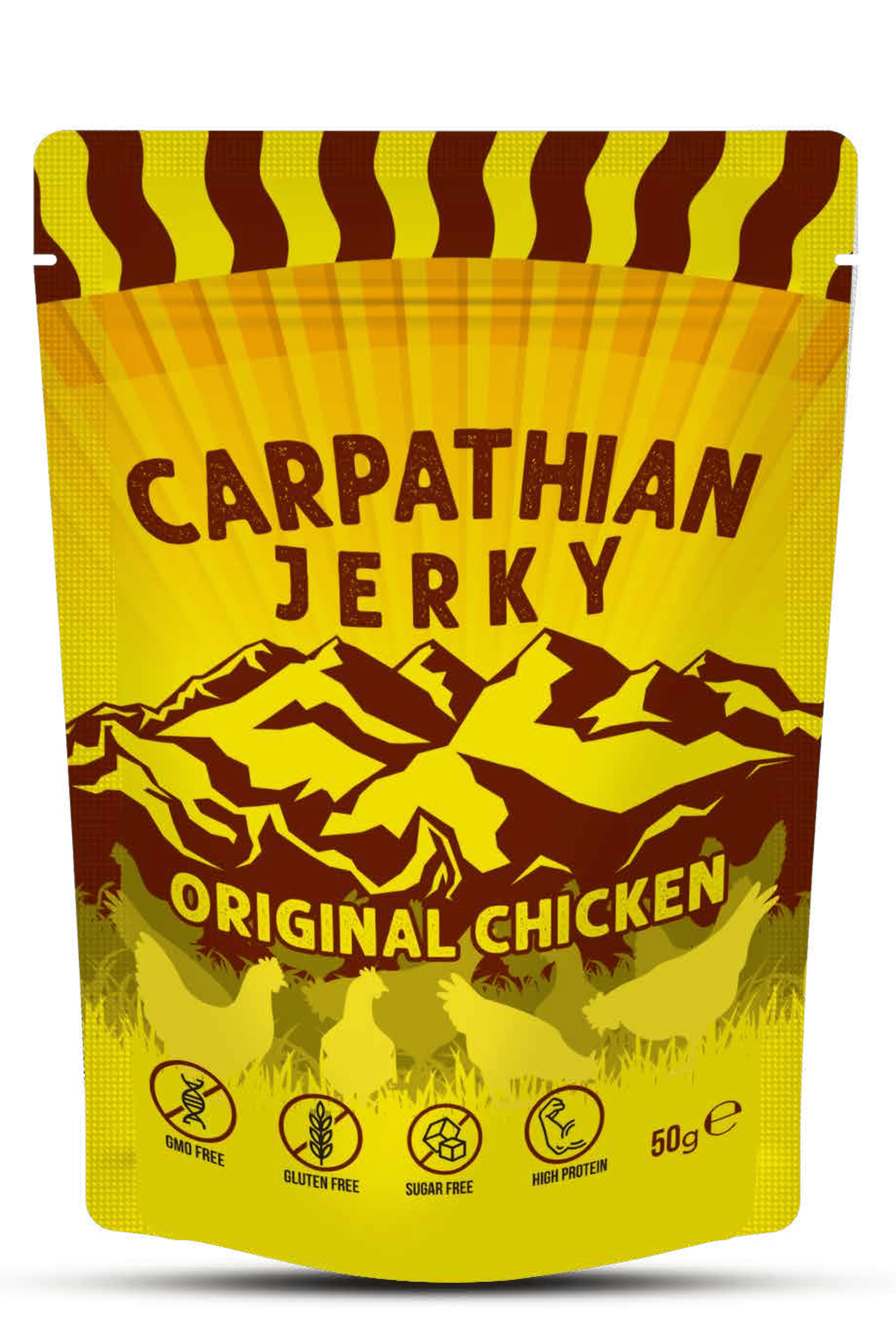 Carpathian Jerky Original Hähnchen - Carpathian Jerky