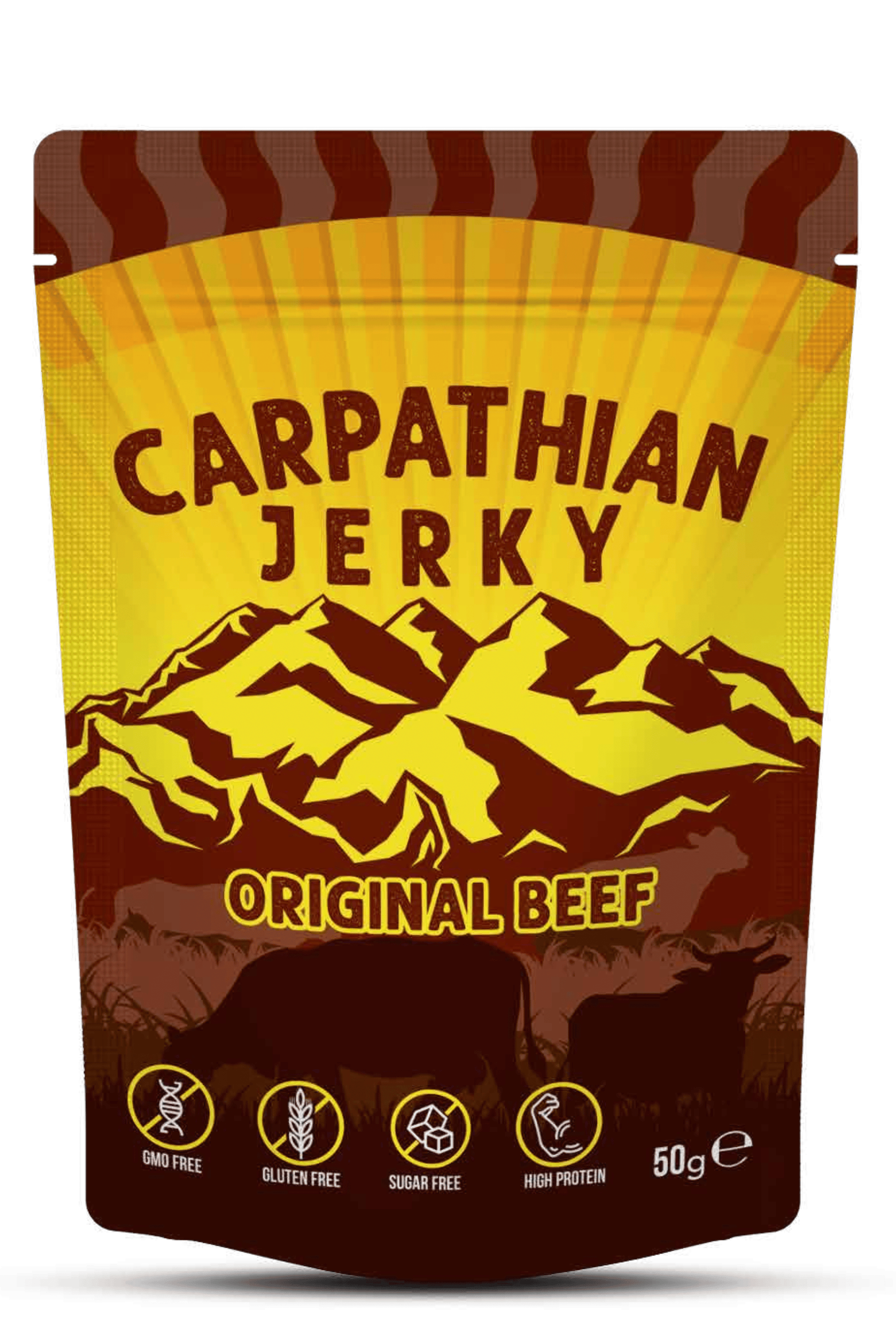 Carpathian Jerky Original Rindfleisch - Carpathian Jerky