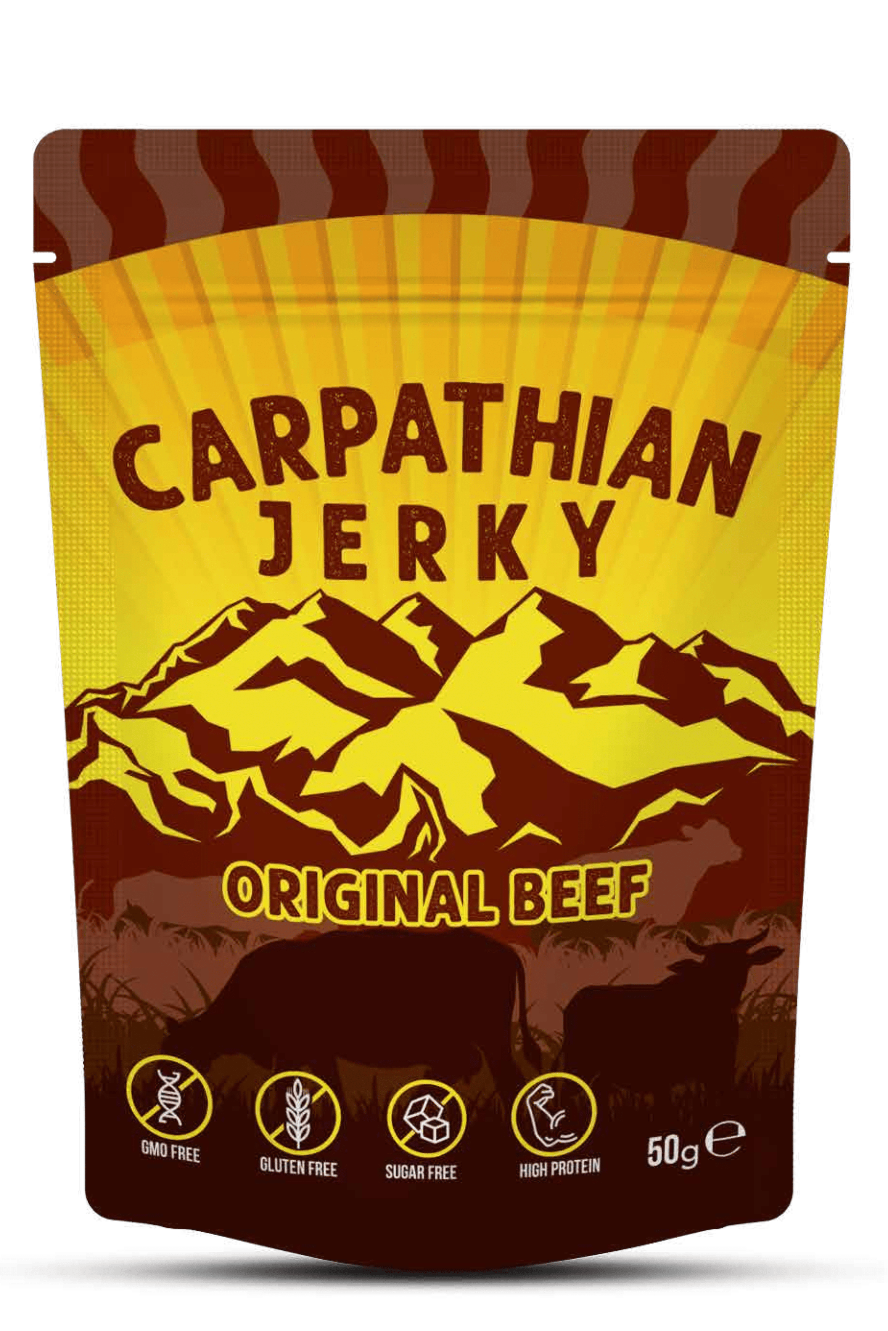 Carpathian Jerky Original Rindfleisch - Carpathian Jerky
